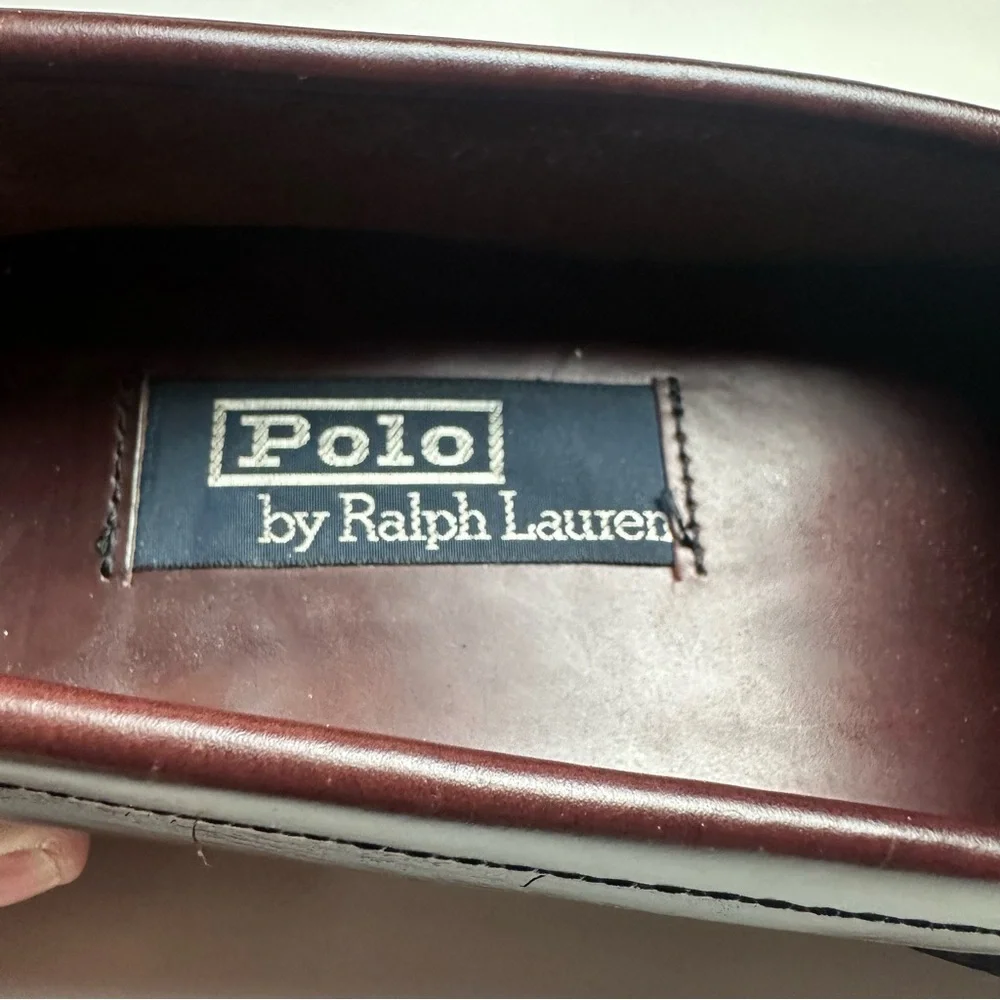 Dark Academia Penny Loafers | Polo Ralph Lauren Heritage Leather Slip Ons